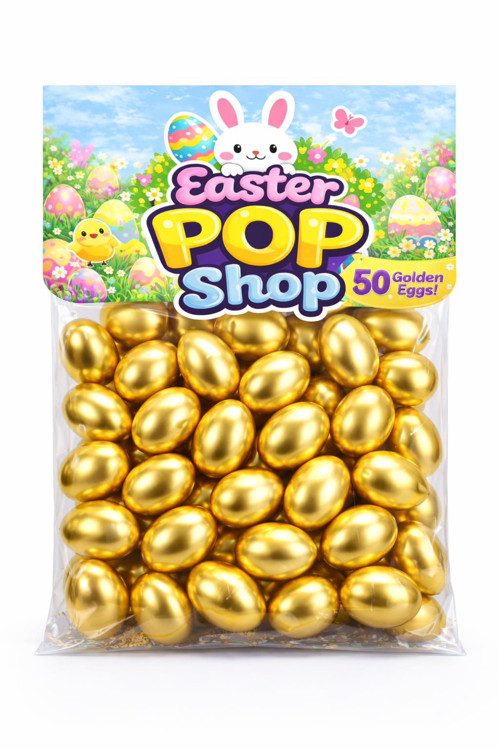 50 Golden Easter Eggs