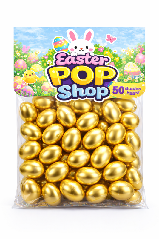 50 Golden Easter Eggs