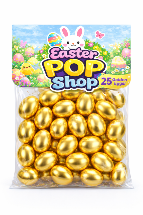 Free 25 Golden Easter Eggs